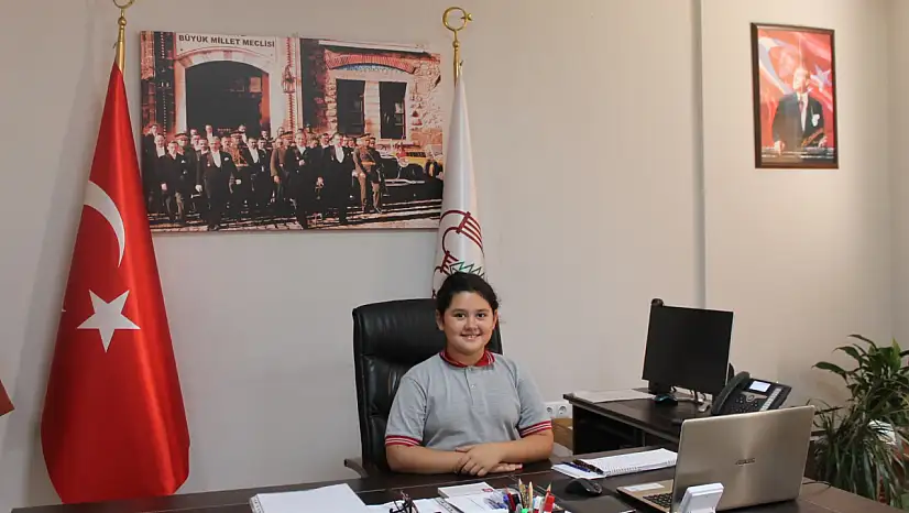 Milas Meslek Yüksekokulu'nda 23 Nisan Coşkusu: Minik Milay Müdür Koltuğunda