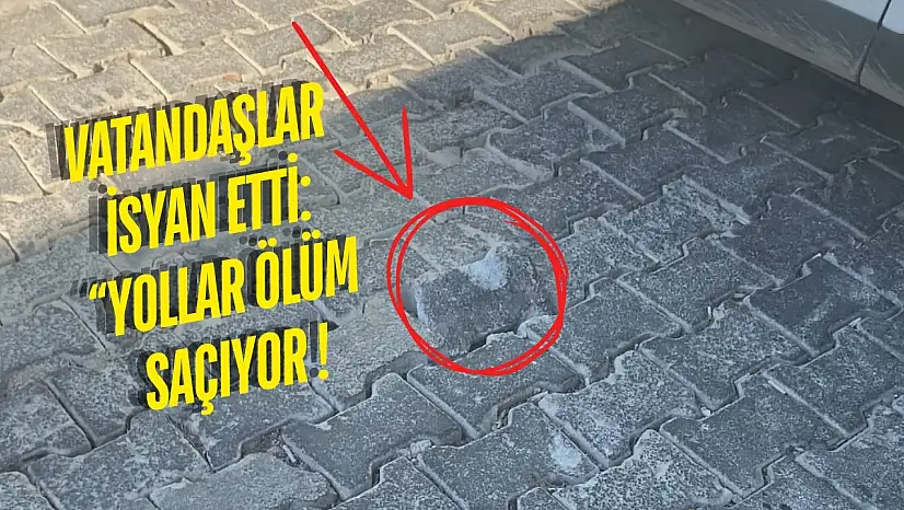 Milas'ta Bozuk Parke Yol Motosiklet Kazasına Neden Oldu