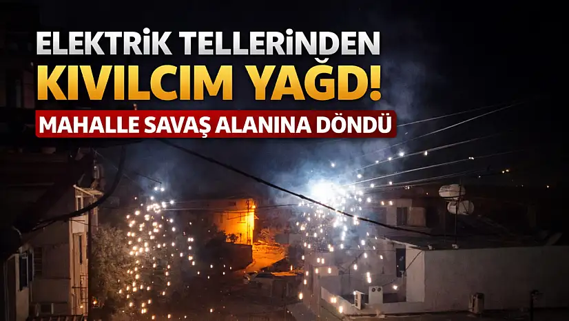 Milas'ta Korku Filmi Gibi Gece: Gökten Kıvılcım Yağdı!