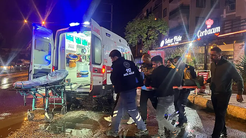 Milas'ta tıra çarpan motosiklet sürücüsü yaralandı