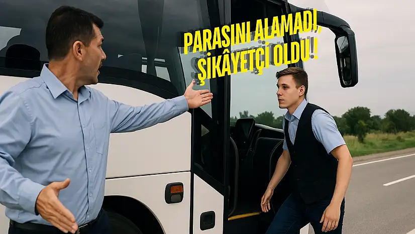 Muğla'da otobüs yolculuğunda şaşırtan olay: Yoldan geçen arkadaşını çevirdi muavin yaptı