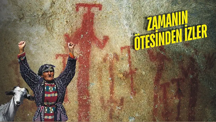 Şiddetsiz ilk toplumun izleri Latmos kaya resimlerinde gizli