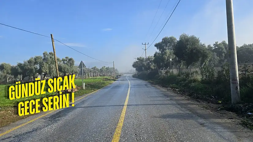 Termometreler 33 dereceyi gösterecek: Milas'ta sıcak bir hafta