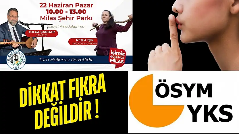 Devlet Sessizlik Çağrıları Yaparken Milas Belediyesi Yarın Okul Yanında Etkinlik Yapacak
