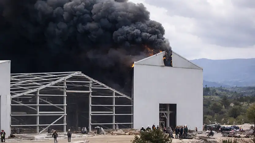 Milas OSB'de Korkutan Yangın: Alevler Kontrol Altına Alındı