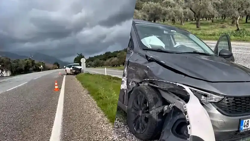 Milas-Söke Karayolunda Korkutan Kaza: 1 Yaralı