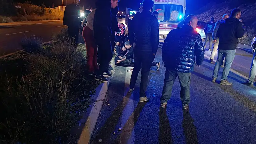 Milas'ta feci motosiklet kazası: Sürücü ağır yaralandı