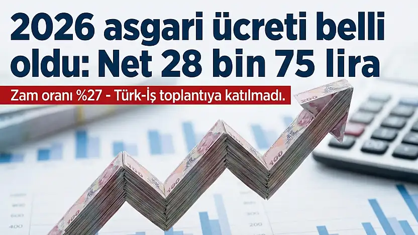​SON DAKİKA: 2026 Asgari Ücreti Belli Oldu! İşte Yeni Rakam