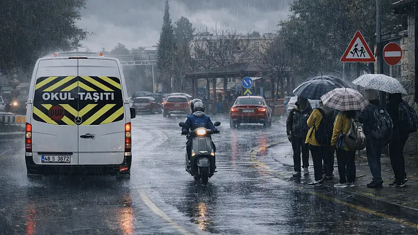SON DAKİKA | Milas'ta Eğitime Şiddetli Yağış Freni: Yarın Okullar Tatil!