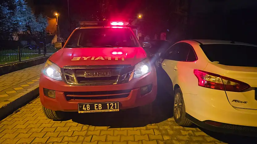 Temizlik için yakılan ateş Milas'ta yangın alarmı verdirdi