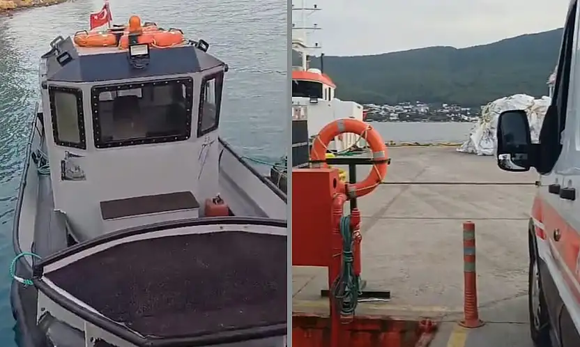 Güvercinlik açıklarında dalış faciası son anda önlendi