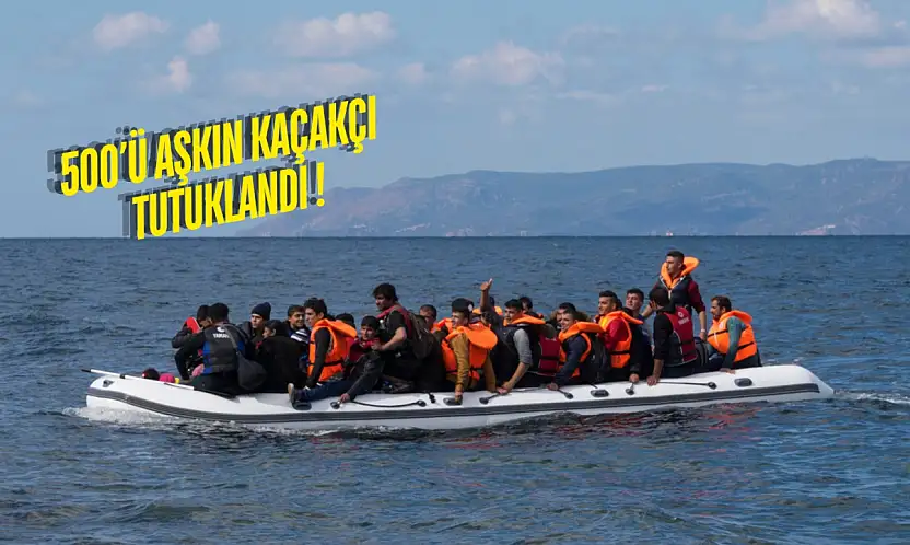 Milas ve Muğla genelinde 420 operasyonda 6 bini aşkın göçmen yakalandı