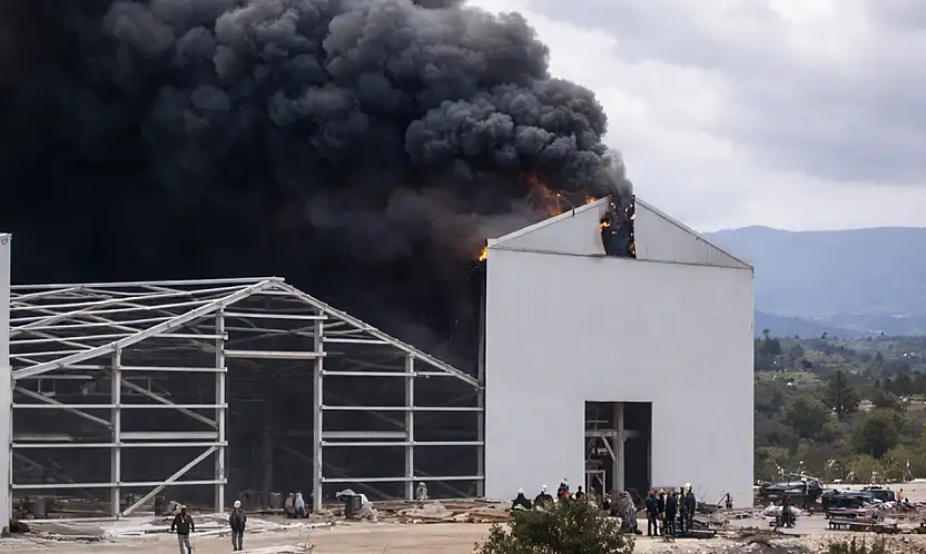 Milas OSB'de Korkutan Yangın: Alevler Kontrol Altına Alındı