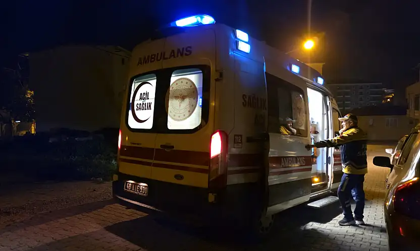 Milas'ta bozuk yol kazaya neden oldu: Motosiklet sürücüsü yaralandı