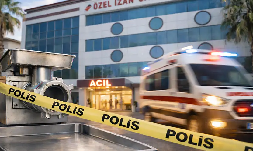 Milas'ta Kasap Reyonunda Korkunç Olay: Elini Kıyma Makinesine Kaptırdı