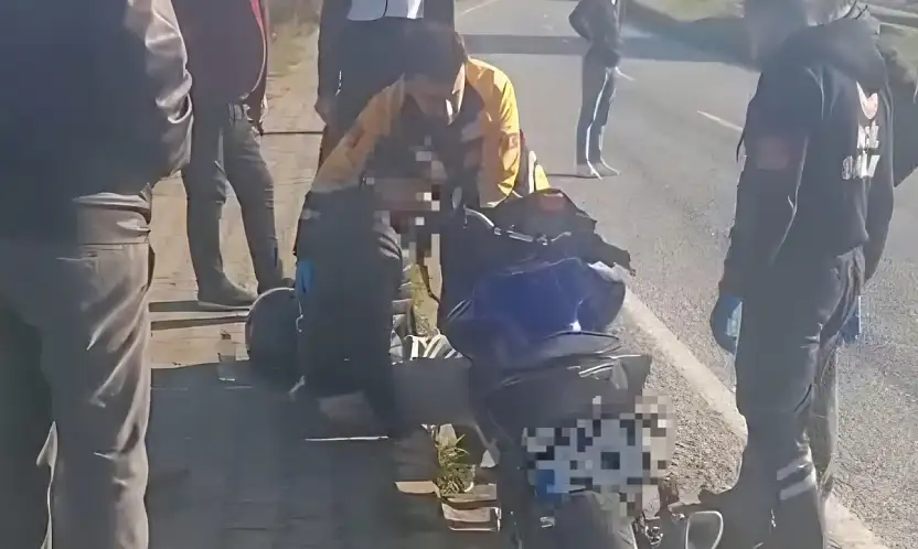 Milas'ta Korkunç Kaza: Motosikletli Yaralandı, Köpek Can Verdi