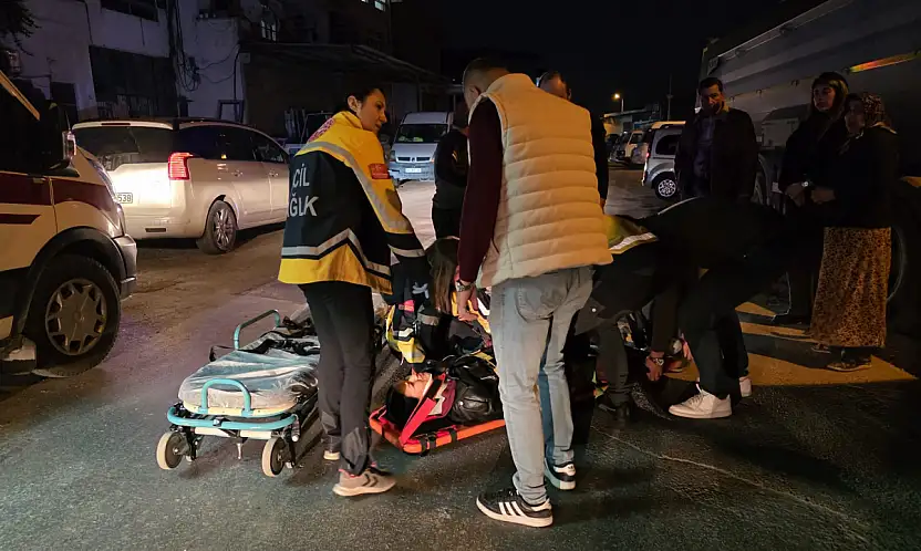 Milas'ta motosiklet kazası: Sürücü yaralandı