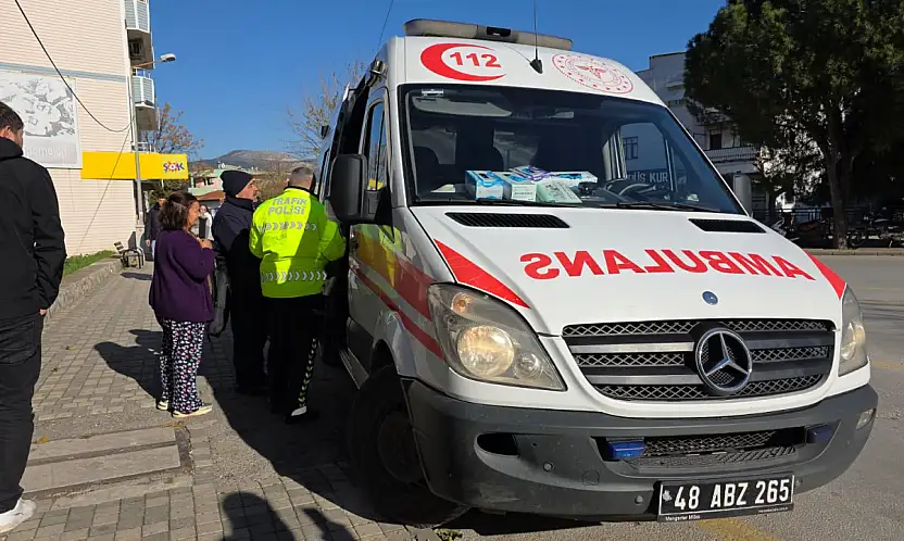Milas'ta Yeni Yılın İlk Kazası Ucuz Atlatıldı: Lozan Caddesi'nde Yaya Yaralandı