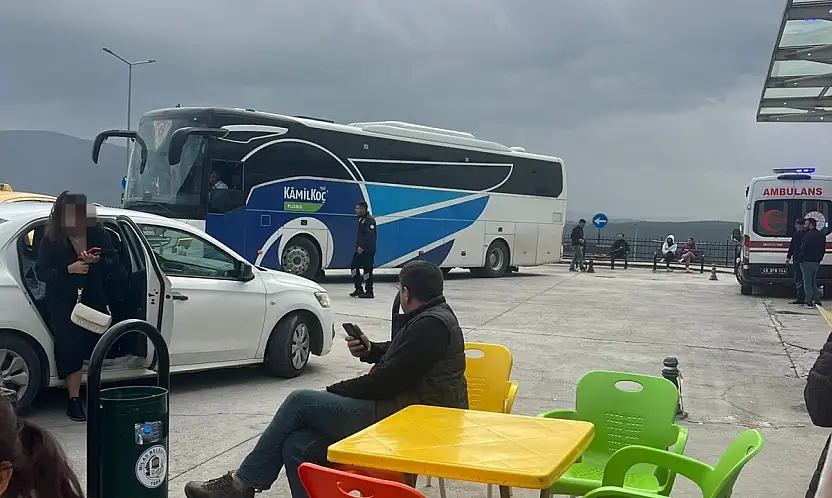 Milas'ta yolcu otobüsü şoföründen hayat kurtaran manevra: Güzergâhını hayat kurtarmak için değiştirdi!