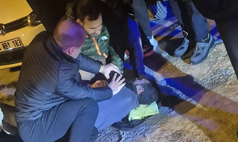 Milas'ta Yürekleri Ağza Getiren Kaza: Motosiklet Sürücüsü Yaralandı