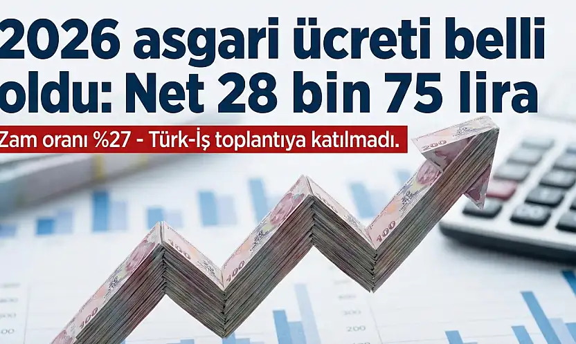 ​SON DAKİKA: 2026 Asgari Ücreti Belli Oldu! İşte Yeni Rakam